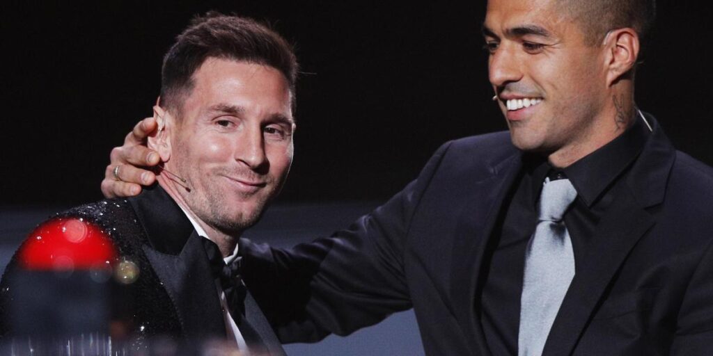 Luis Suárez, en Rosario para pasar la Navidad con Messi