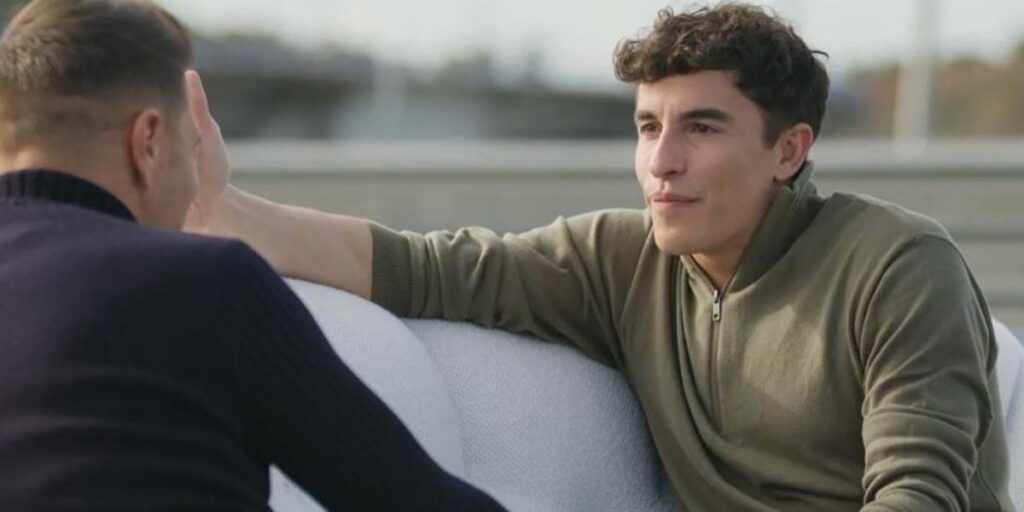 Marc Márquez se sincera con Joaquín sobre Valentino Rossi