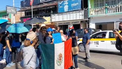 Marchan por Paola Yazmín Ocampo, hallada sin vida en cisterna de primaria en Chiapas