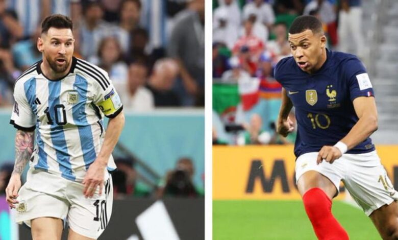 Mbappé se sienta en la mesa de Messi