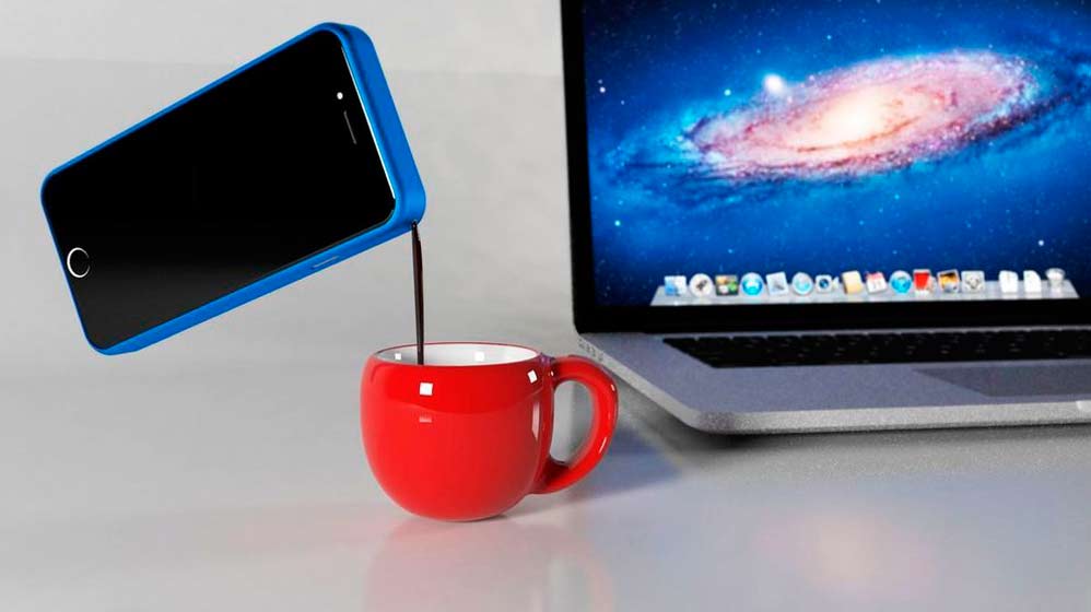 Mokase, la única funda de móvil que es capaz de preparar café