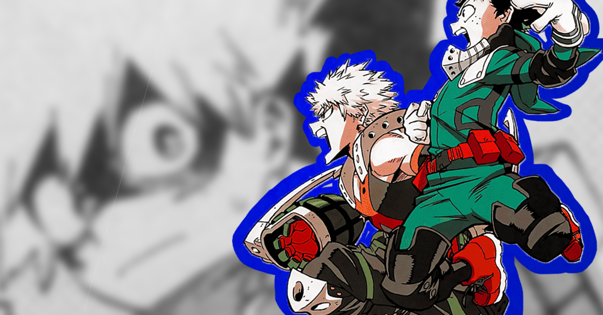 My Hero Academia quiere que sepamos que Deku puede quitarse el traje de Bakugo