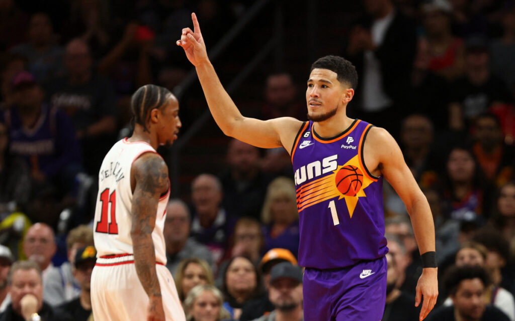NBA: Devin Booker marca 51 puntos en solo tres cuartos | Video