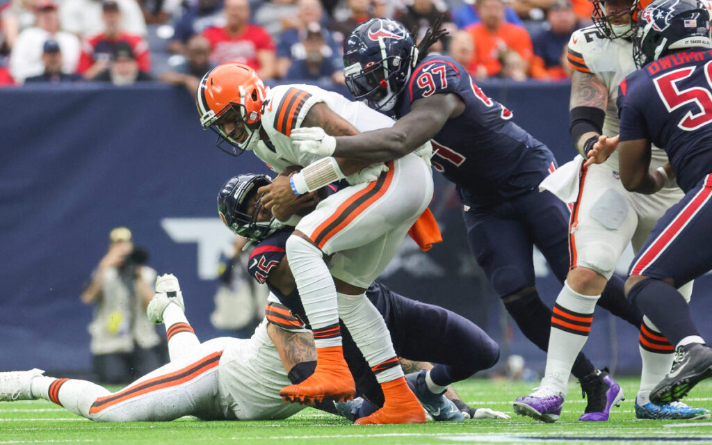 NFL: Abucheos y descontento marcan el regreso de Desahun Watson | Video