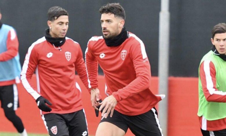 Pablo Marí vuelve a entrenar tras ser apuñalado