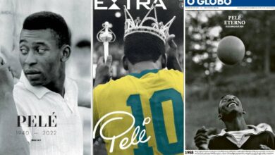 Pelé acapara portadas de la prensa brasileña