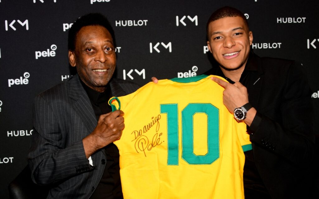 Pelé envía emotivo mensaje a Mbappé