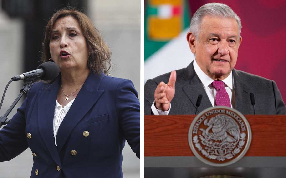 Perú: Boluarte llamará 'personalmente' a AMLO por postura sobre Castillo