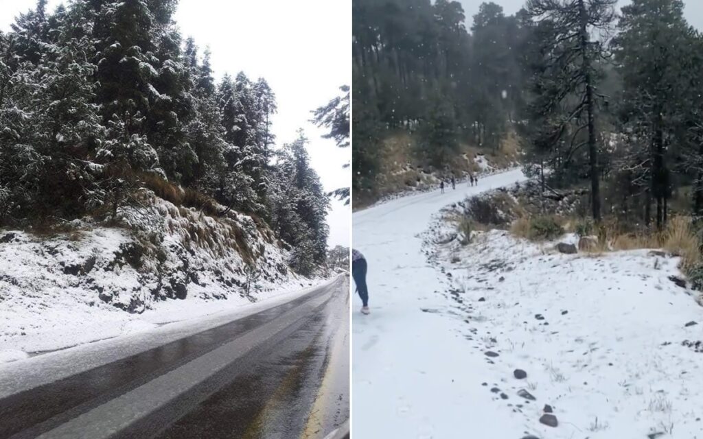 Piden no subir al Ajusco y el Pico del Águila por nieve
