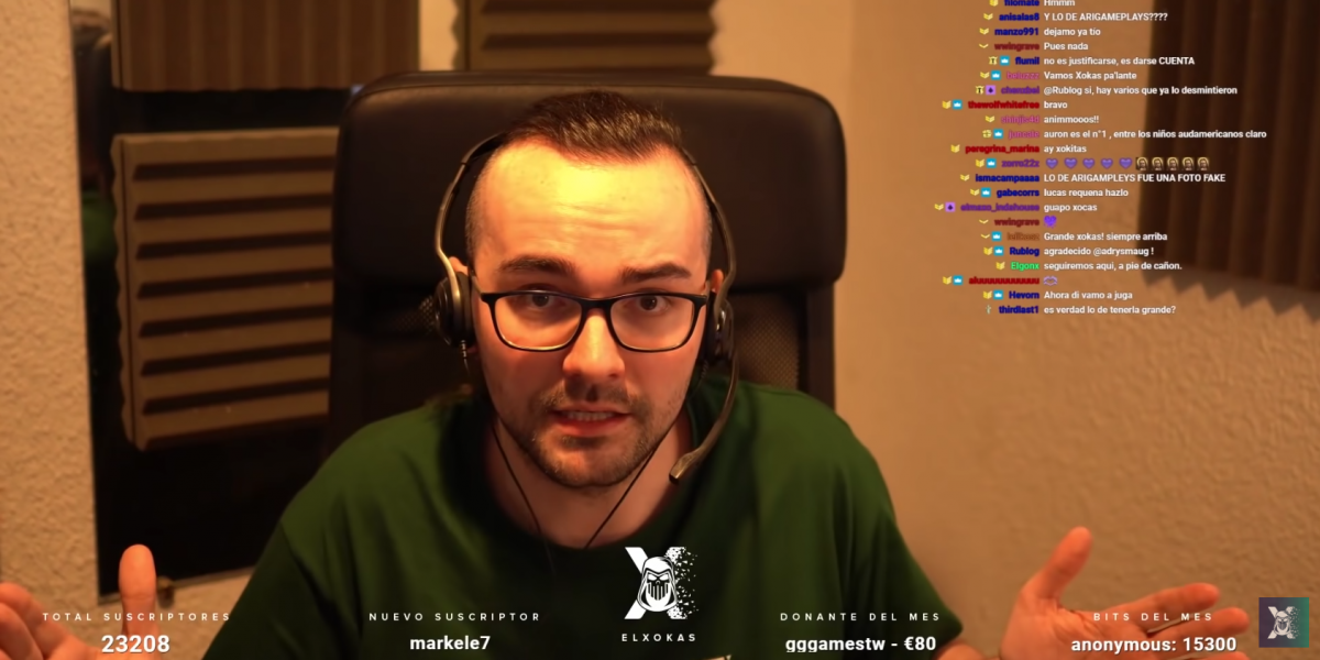 Polémica con El Xokas por insultar a sus padres en directo: "Son retrasados"