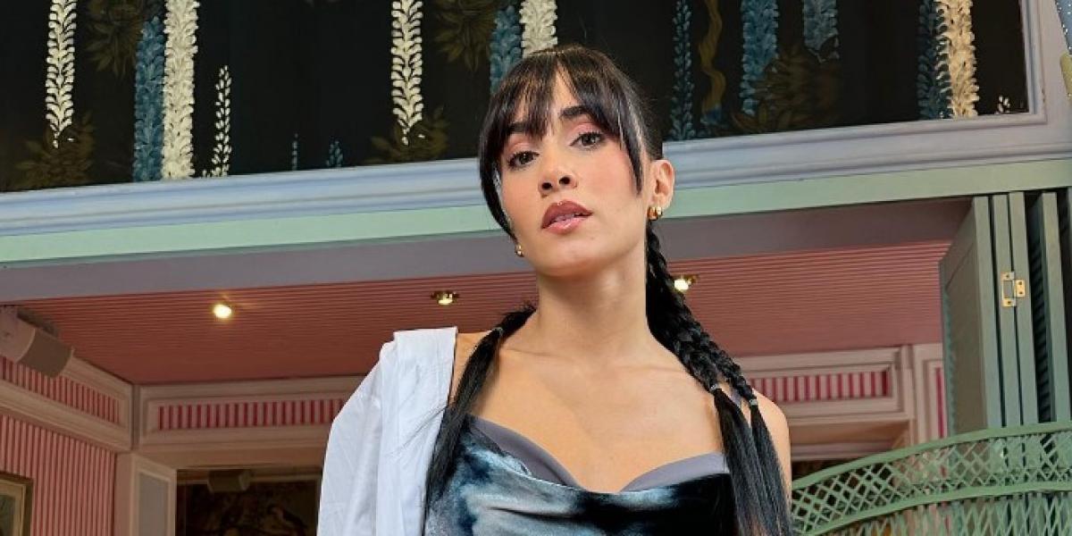 Así es el vestido de 1.600 dólares de Aitana para la 'after party' de los Grammy
