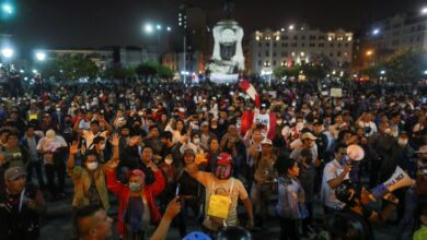 Protestas en Perú: exigen elecciones anticipadas y liberación de Castillo