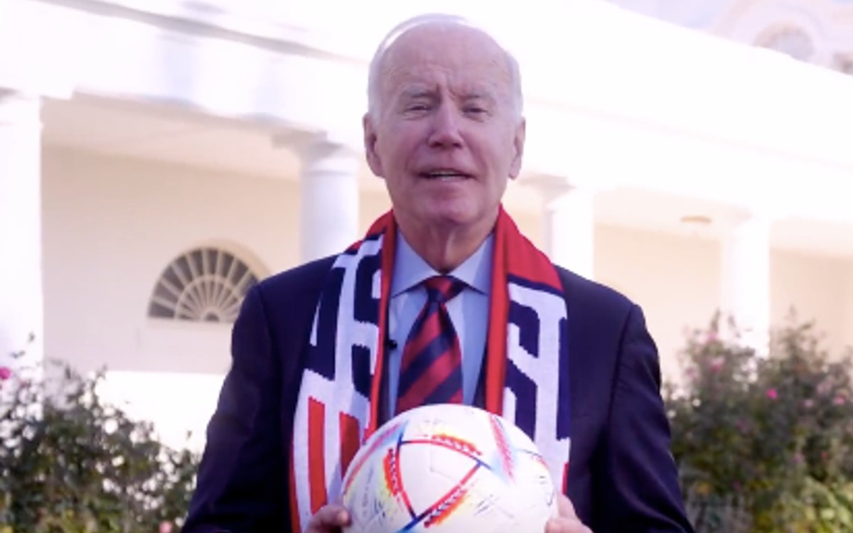 Qatar 2022: Biden brinda por EU tras eliminación