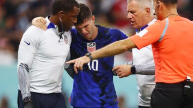 Qatar 2022: Christian Pulisic presenta una contusión pélvica | Video