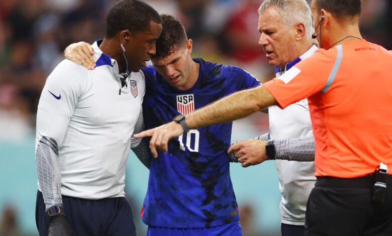 Qatar 2022: Christian Pulisic presenta una contusión pélvica | Video