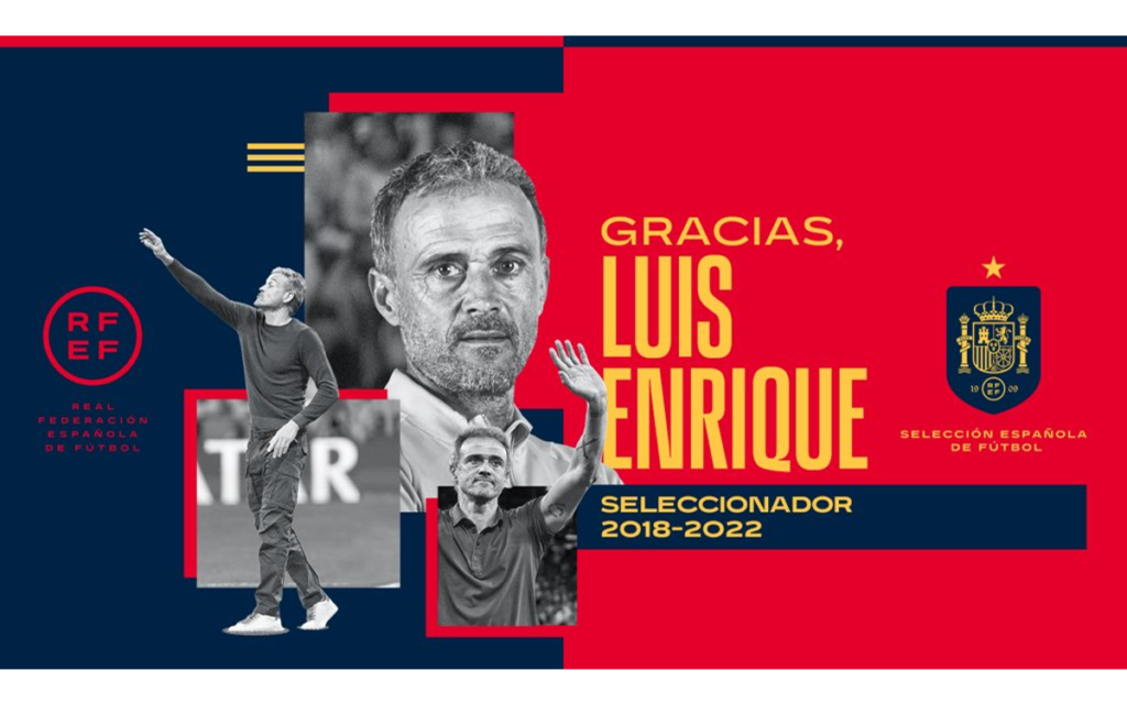 Qatar 2022: Deja Luis Enrique Martínez el banco de La Roja | Tuit