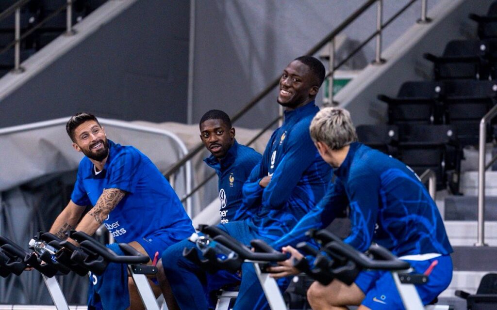 Qatar 2022: Entrenan todos los jugadores franceses para la Final | Video