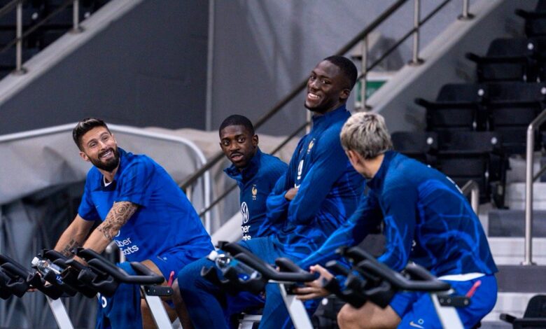 Qatar 2022: Entrenan todos los jugadores franceses para la Final | Video