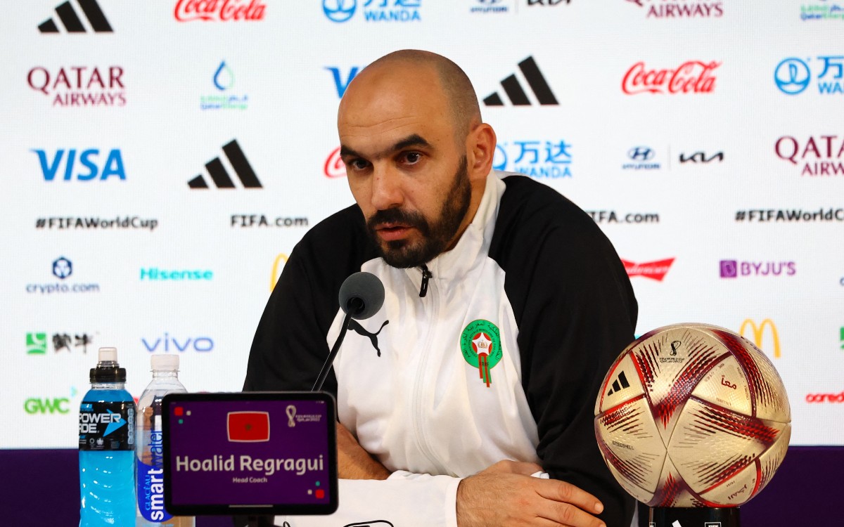 Qatar 2022: ‘Mis jugadores tienen hambre y quieren llevarse una medalla’: Walid Regragui