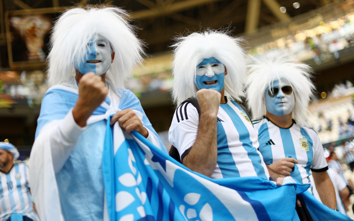 Qatar 2022: ¿Podrá la hinchada albiceleste celebrar la tercera? | Fotogalería