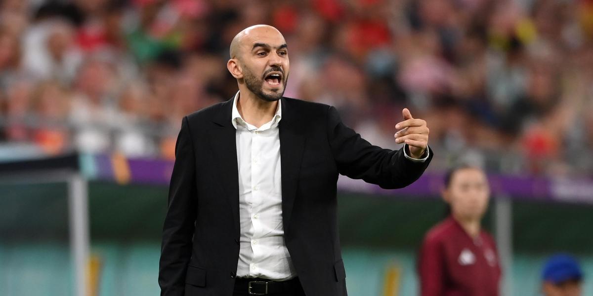 Regragui, el 'técnico-milagro' de Marruecos que llegó al cargo hace tres meses