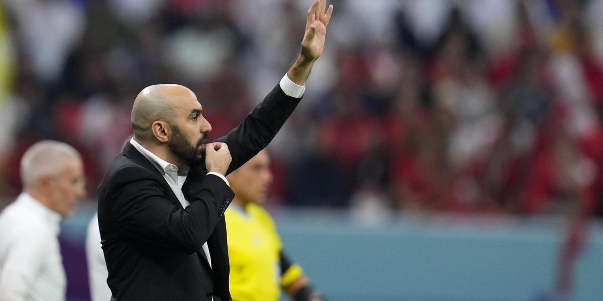 Regragui: "Mbappé es el nuevo Pelé"