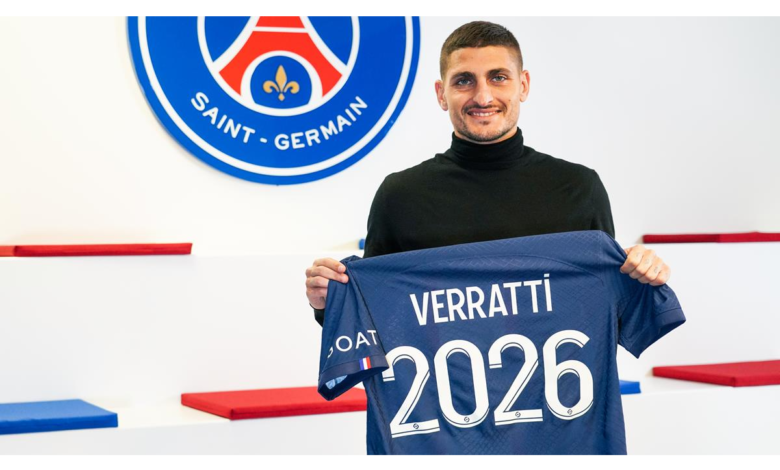 Renueva contrato Marco Verratti con PSG hasta el 2026 | Video