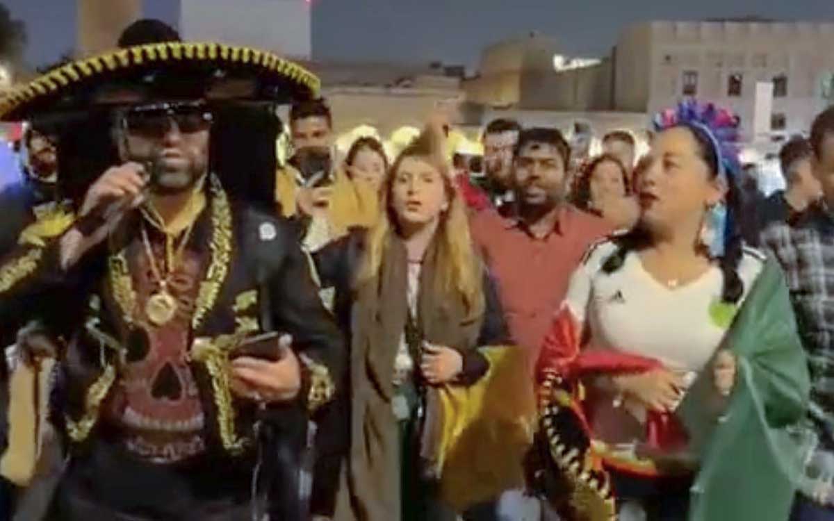 Resuena ‘La Guadalupana’ en las calles de Qatar | Videos