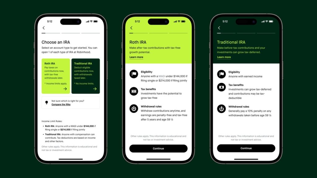 Robinhood apuesta por la jubilación para frenar el desgaste de los usuarios