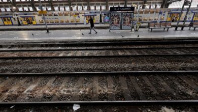 Ruta Francia-España se queda sin trenes por huelga