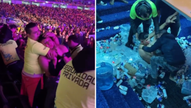 Seguridad golpea a joven en concierto de Bad Bunny en MTY y lo saca con violencia | Video