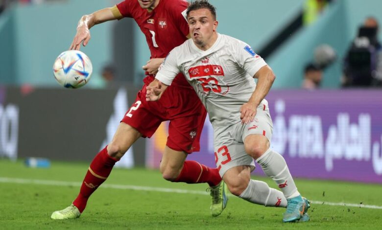 Serbia remonta el gol inicial de Suiza en un pulso apasionante