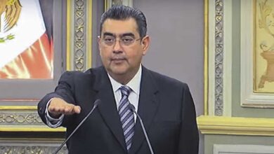 Sergio Salomón rinde protesta como gobernador sustituto de Puebla