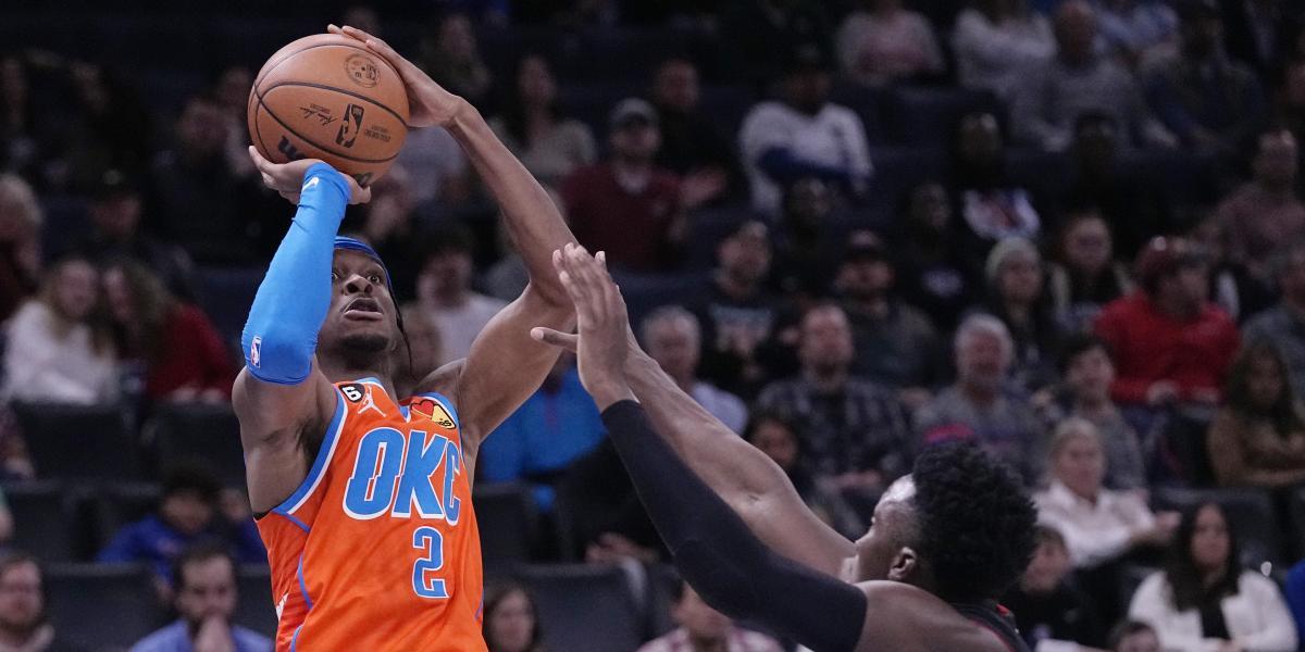 Shai-Gilgeous Alexander se pasa el juego ante Damian Lillard