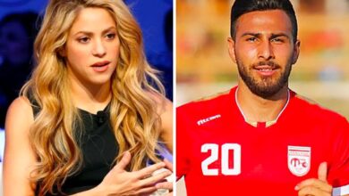 Shakira defiende a jugador iraní condenado a muerte