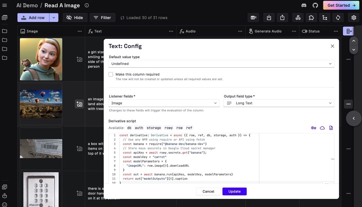 Si Rowy se sale con la suya, si puede usar Excel, puede crear software