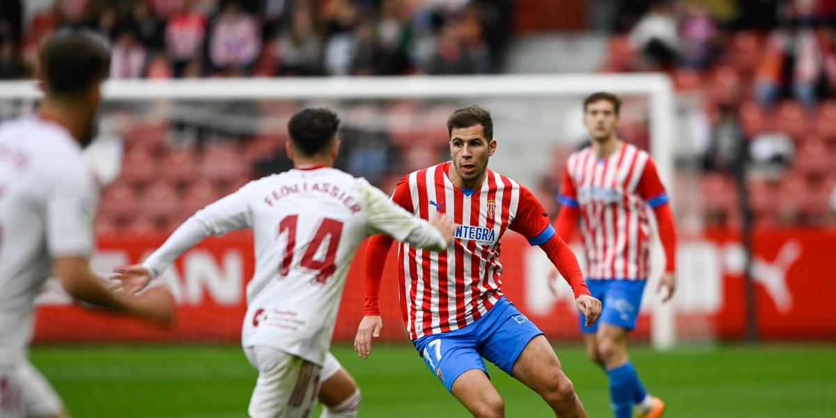 Sporting y Cartagena empatan en intensidad y desacierto