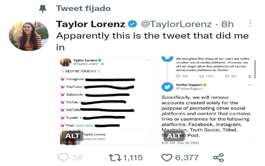 Suspendió Twitter a otra periodista durante el fin de semana