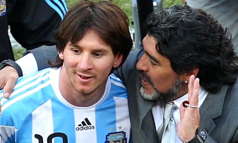"También es del Diego que nos alentó desde el cielo": Messi | Video