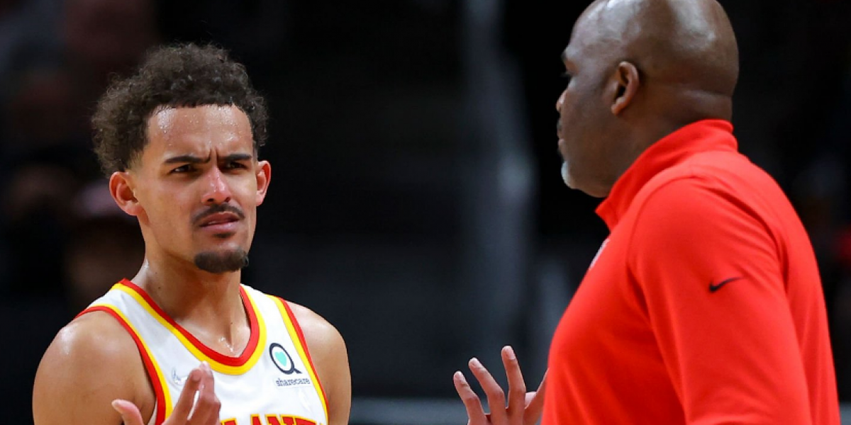 Tensión entre Trae Young y el entrenador de los Hawks