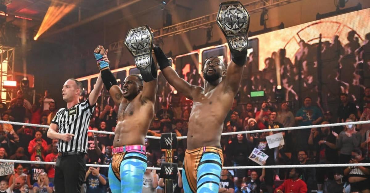 Todos los récords que rompió The New Day en la fecha límite de NXT al ganar los títulos de parejas de NXT
