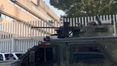 'Tony Montana' declara en FEMDO, militares vigilan FGR