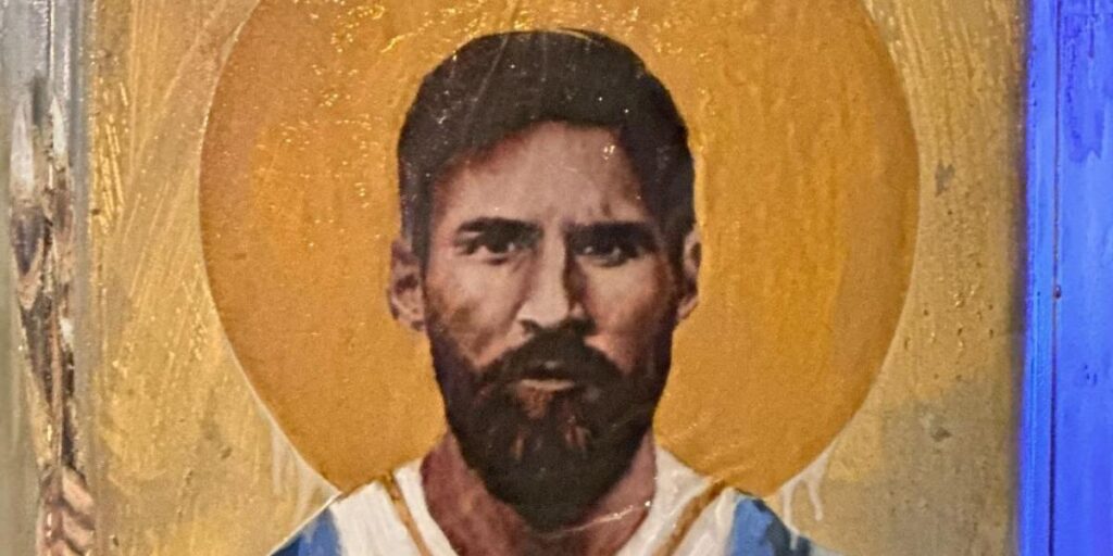 Tvboy homenajea a 'San Lionel' por las calles de Barcelona