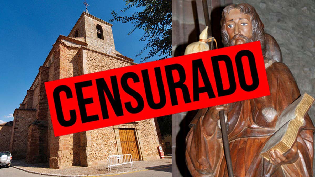 Un cuadro del apóstol Santiago, ¿demasiado sensual para una iglesia?
