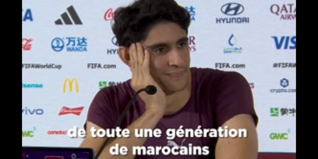 Un periodista marroquí se desata en rueda de prensa