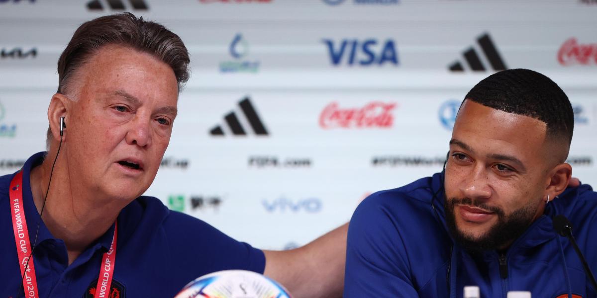 Van Gaal: "¿Di María? Con Memphis ahora nos besamos en la boca"