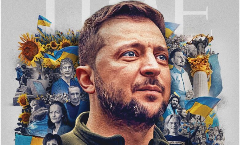 Zelensky y el espíritu de Ucrania, 'Persona del año' de TIME