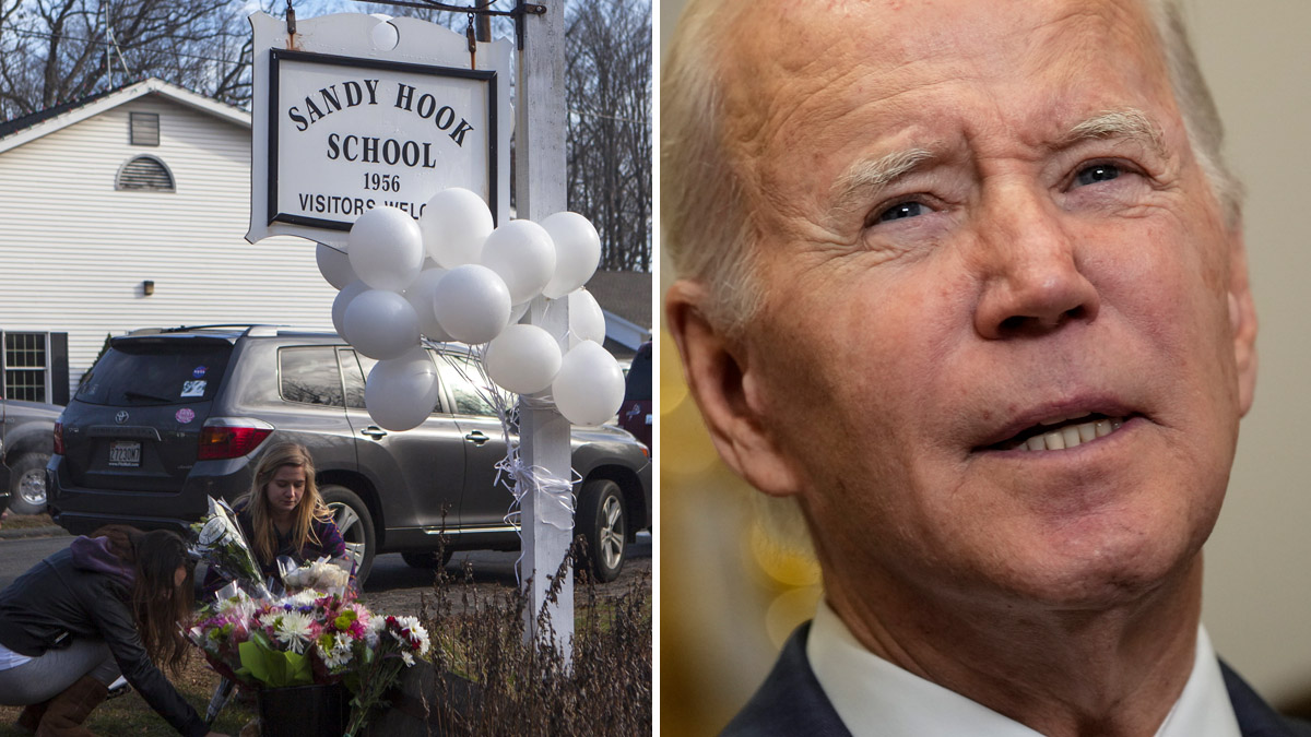 a 10 años de la masacre, Biden pide prohibir los rifles de asalto en Estados Unidos