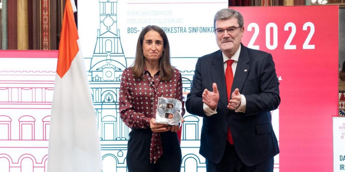 "Es un orgullo tener un reconocimiento así por los valores que transmites"