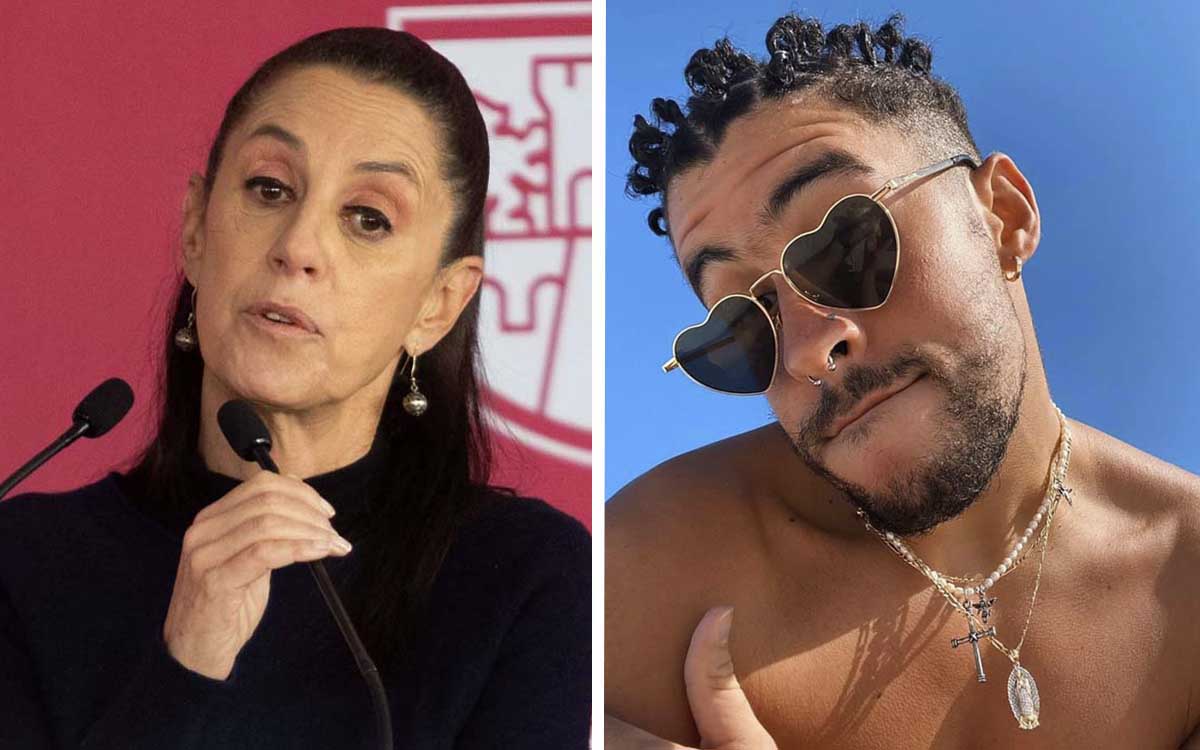 ¿Bad Bunny en el Zócalo? Sheinbaum ya lo buscó